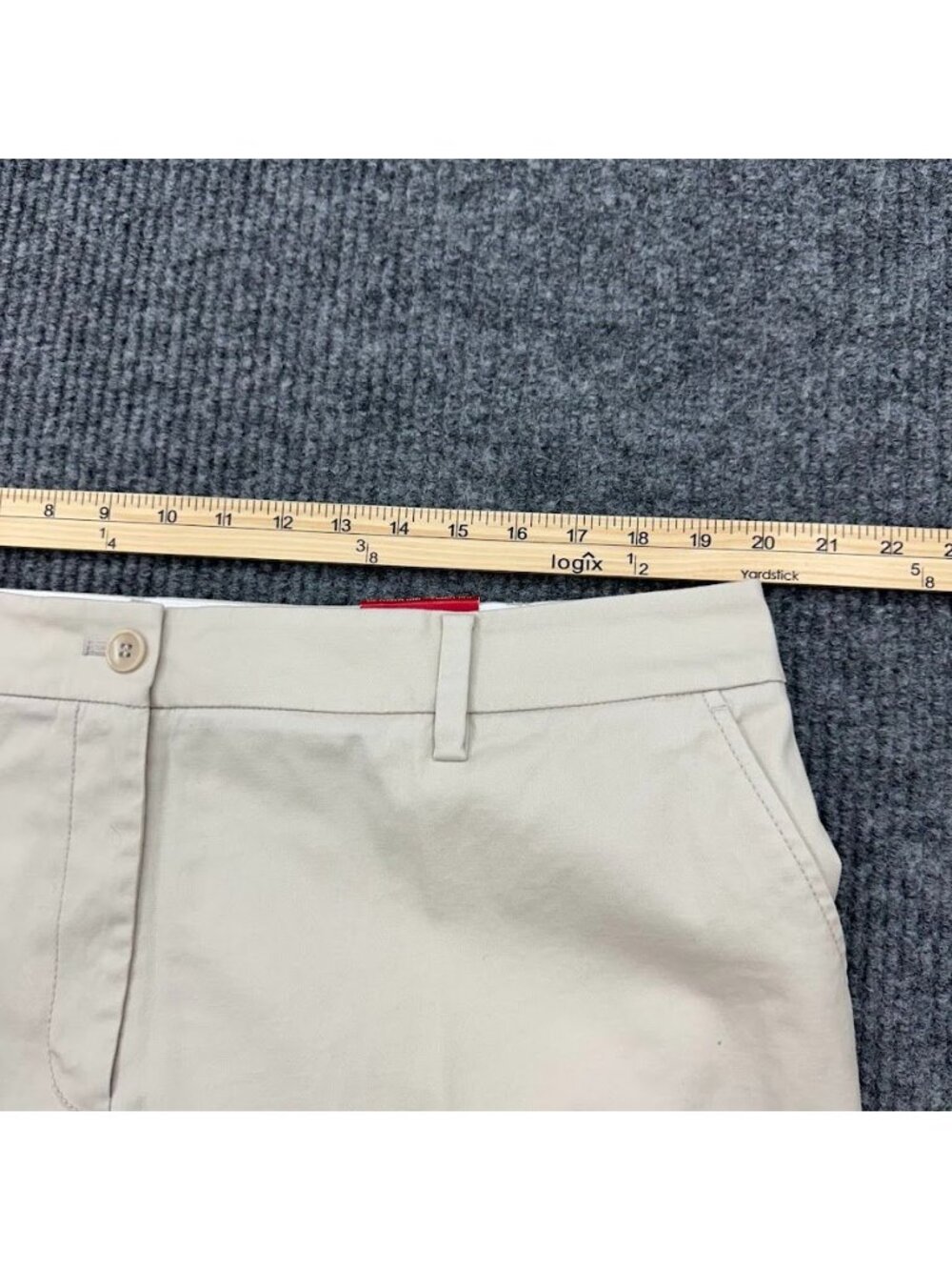 Talbots The Perfect Chino Pants Curvy Career Trousers Womens Plus Size 16W NEW - Picture 5 of 7